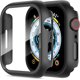 thumbnail image 1 of Yanonmyfd 2 Piezas Funda para Apple Watch Series 6/5/4/SE 3/SE 2/SE 40mm Protector Pantalla Vidrio Templado Incorporado,HD Protección Completa PC Dura Estuche Protective Case,Transparente,40mm, 1 of 46