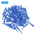 thumbnail image 3 of Uxcell 2BA Thread 1.1 inch Length Plastic Soft Dart Tips Replacement Dart Accessories 60 Pack PP Navy Blue, 3 of 7