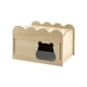 thumbnail image 2 of Escondite para hámster, casa para hámster de madera, casita para jerbos con ventana, casita para hámster y escondite con cajón, extraíble, 2 of 9