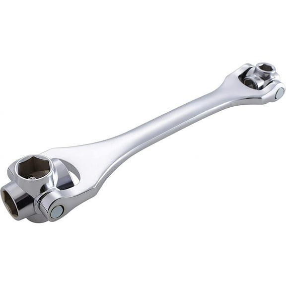 8-in-1 Flexible Dog Bone Hexagon Spanner, 8-21mm Socket Wrench Metric, Household 360 Degree Rotating Head Wrench