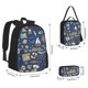 thumbnail image 2 of Balery Marine Nautical Mochila Escolar 3 en 1 para Niños - Mochila Resistente con Lonchera Térmica y Estuche - Mochila Escolar para Niños y Niñas, 2 of 7