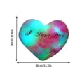 thumbnail image 5 of Nmdmisc Heart Pillow,Soft Heart Love Shaped LED Pillow,Cute Glowing LED Pillow Light Up Room Decorative Throw Pillow Heart Plush Cushion for Couch Bed Chair Home Office Valentine's Day Gift (B), 5 of 5