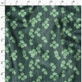 thumbnail image 3 of Soimoi Polyester Fleece Green Fabric By the Yard - 56 Inch Wide - Florals Print Fabric - Elegant and Timeless Patterns for Fashion and Home Decor Printed Fabric, 3 of 6