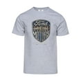 thumbnail image 1 of Gravity Trading T-Shirt à Manches Courtes pour Hommes - Gris Chiné - Large, 1 of 1