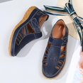 thumbnail image 6 of Women's Flat Shoes | Hollow Out Breathable with Adjustable Strap, Comfortable Casual Driving Shoes for Work, 6 of 14