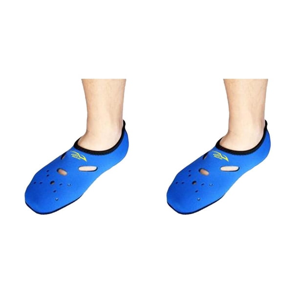 Greeniant Keep Diving DS-111 Calcetines de buceo Invierno Natación Snorkel Zapatos subacuáticos Hombres Mujeres Zapatos de playa Accesorios Azul S 2Conjunto