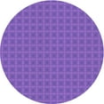 thumbnail image 1 of Ahgly Company Machine Washable Indoor Round Transitional ly Purple Area Rugs, 8' Round, 1 of 7