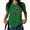 2-Green, variant on UNISHE Women's Adorable Otter Graphic T-Shirt Cute Cartoon Nature Tee Water Lily Summer White Top