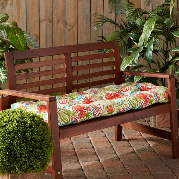 Breeze Floral Outdoor 51-inch Bench Cushion - Walmart.com - Walmart.com
