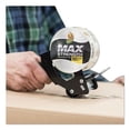 thumbnail image 3 of "Max Packaging Tape With Pistol Grip Dispenser, 3"" Core, 1.88"" X 54.6 Yds, Crystal Clear | Bundle of 10 Each", 3 of 4