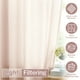thumbnail image 5 of Cortinas Melodieux, color rosa claro, semitransparentes, 244 cm de alto, para sala de estar, 5 of 9