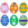 thumbnail image 2 of Huevo inflable de Pascua en PVC para decoración de jardín, color morado vibrante (35x27x27cm) - ¡Diversión festiva para toda la familia!, 2 of 7