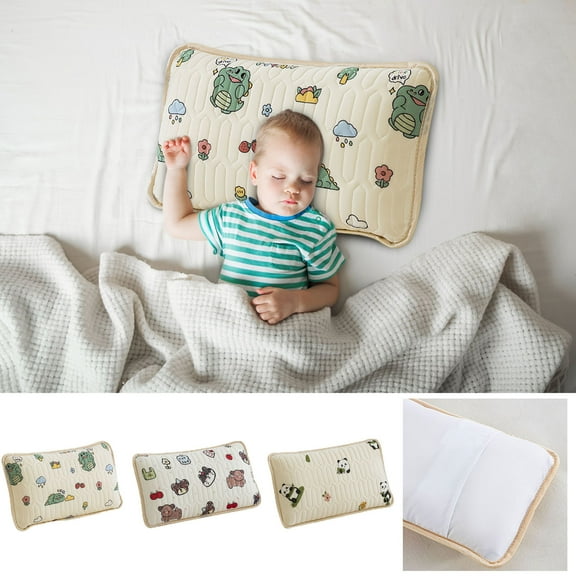 Msgweeeg Pillowcases Baby Pillowcase 30x50cm Soft Cotton Kids Pillow Cover Toddler Breathable Smooth Envelope Style for Crib Nursery Bedding