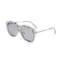 thumbnail image 1 of Gafas de sol anti-ultravioleta retras de las gafas de sol cuadradas del marco grande de una sola pieza, hechas de PC, 1 of 5