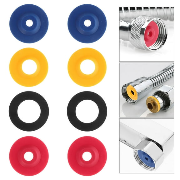 RENACLIPY shower silicone rubber sealing ring Shower Flow Restrictor Silicone 8Pcs