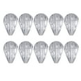 10Pcs Acrylic Bombard Luya Far Fishing Float SinkingDown Assisted