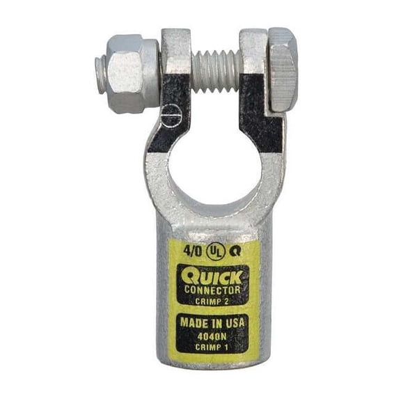 Fusion Battery Terminal,Straight,Crimp 4040N