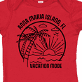 thumbnail image 4 of Inktastic Summer Vacation Mode Anna Maria Island Florida Boys or Girls Baby Bodysuit, 4 of 5