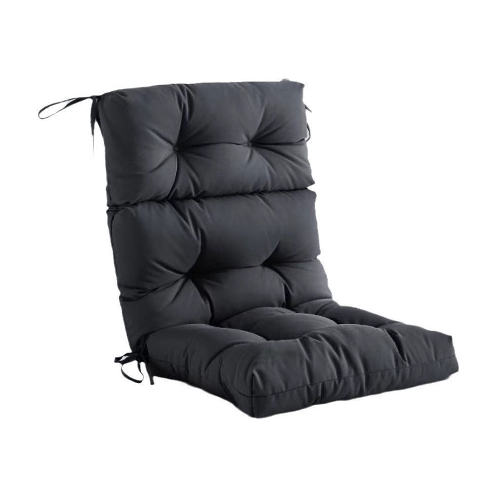 Outdoor High Back CHAIR Cushion Waterproof Patio Rocking CHAIR Replacement Pad Dark GREY 44x21 Inch 1 Count