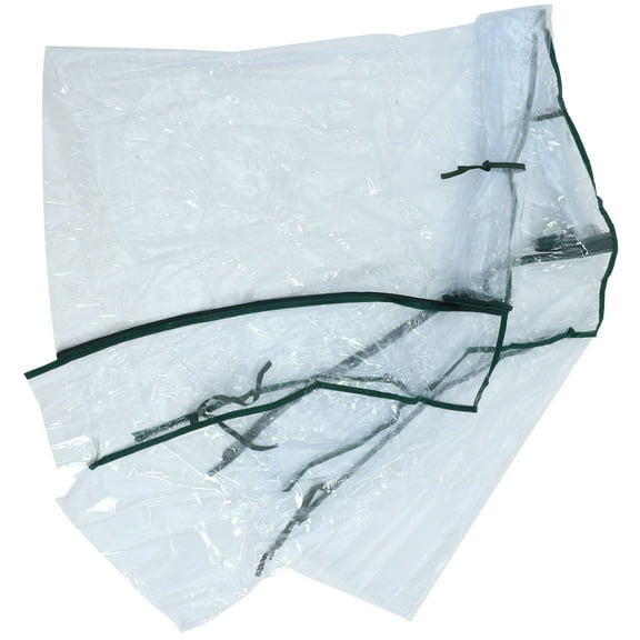 LABSERRON 1Pcs Transparent PVC Greenhouse Cover for Easy Storage 120.00X60.00X0.10in