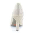 thumbnail image 4 of Rockport Total Motion 75 Mm Pth Plain Pump Women's Heels Nude Glam Size 6 W, 4 of 8
