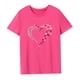 thumbnail image 3 of Camiseta para mujer con cuello redondo y manga corta para uso diario SG, 3 of 8