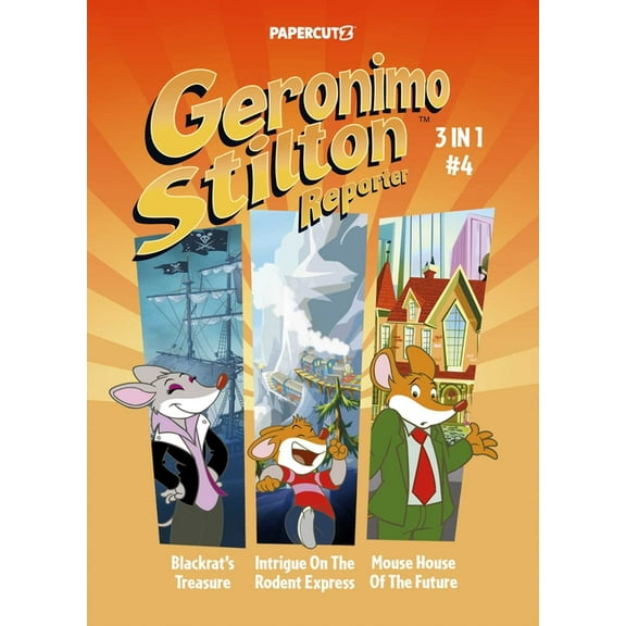 Geronimo Stilton Reporter 3 in 1 Vol. 4, (Paperback)