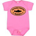 thumbnail image 3 of Inktastic Future Fishing Buddy Boys or Girls Baby Bodysuit, 3 of 5