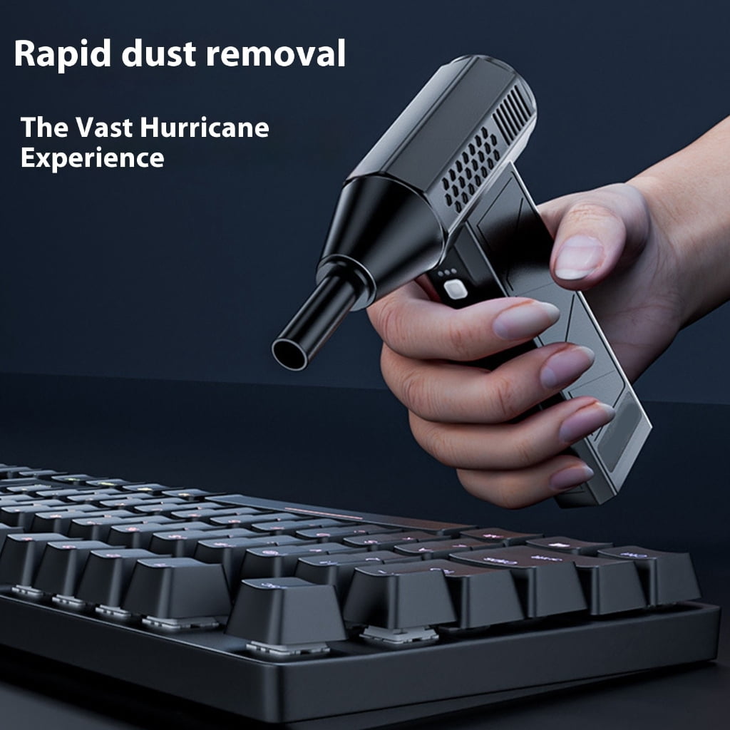 WINDLAND 130000RPM Computer Cleaner Air Duster 3 Adjustable Speeds Quiet Operation Duster