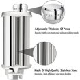thumbnail image 5 of Pasta Roller Attachment For Bosch Kitchen Mixer, Pasta Sheet Roller, Spaghetti Fettuccine Cutter Maker Accessories B, 5 of 5