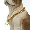 thumbnail image 3 of Dog Collar Cuban Link Dog Chain Metal Dog Chain Collars Dog Cuban Link Collar for Small Medium Dogs, 3 of 10
