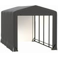 thumbnail image 1 of ShelterTube Wind and Snow-Load Rated Garage, 10x18x10 Gray, 1 of 7