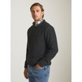 thumbnail image 5 of Chaps Men’s and Big Men’s Cable Knit Crewneck Sweater, Sizes S-2XL, 5 of 6