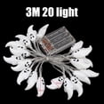 thumbnail image 3 of De Halloween 3 Metros 20Led Luces De Cadena Fantasma Decoración De Fiesta De Halloween Monstrate HA043483-03, 3 of 5