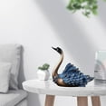 thumbnail image 2 of Rongfmy Creative Rack Single Bottle Resin Swan Statue Stand Bar Tabletop Display Storage Up Head, 2 of 7