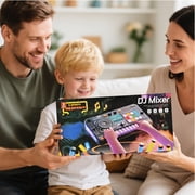 Cool Toys - Toddler DJ Table, Electronic DJ Mixer Toy with Sound Effects, Lights & Recording, Musical Instruments Toys for 3-8 Boys Girls