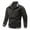 Army Green, variant on Goodtrade8 Pocket Bomber Jacket M-7XL Zip up Jackets for Men Plain Lapel Long Sleeve Casual Coats for Men