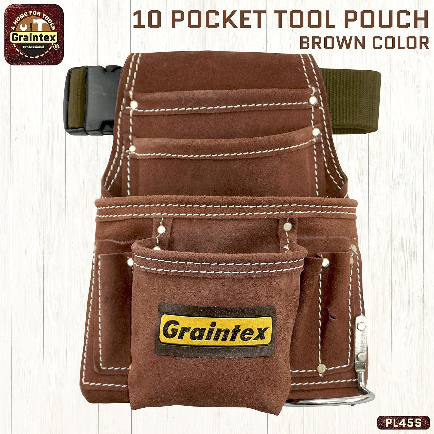 10 pocket tool pouch sales