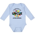 thumbnail image 3 of Inktastic I Support My Uncle Autism Awareness Boys or Girls Long Sleeve Baby Bodysuit, 3 of 5