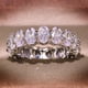 thumbnail image 5 of Impresionante anillo de moda brillante: joya llamativa con diamantes de imitación de talla brillante, ideal como regalo de cumpleaños, para fiestas y para uso diario., 5 of 6