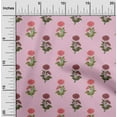 thumbnail image 1 of oneOone Silk Tabby Blush Pink Fabric Floral Block Sewing Fabric By The Yard Printed Diy Cloth Sewing Supplies 42 Inches Wide, 1 of 4