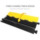 thumbnail image 2 of Cubierta protectora para rampa de cable Pyle PCBLCO105, 15,6 kg, 3 canales, 2 of 9