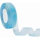 thumbnail image 1 of Cinta de organza transparente azul cielo fina de 1 pulgada, 50 yardas, brillante, de seda, gasa, malla, tul, hilo, cintas de tela, 1 of 9