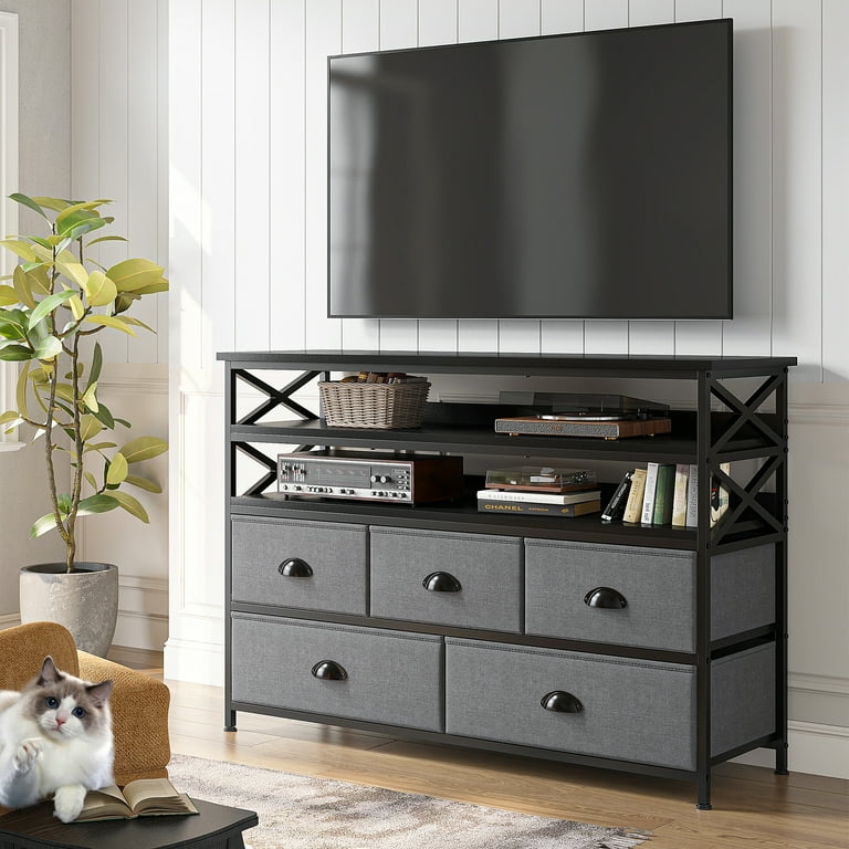 Tv stand with drawers cheap walmart