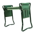 thumbnail image 2 of Asiento de de jardín plegable, taburete de granja de jardín de almohadilla con bolsa de herramienta para patio mujeres mamá hombres seniors Con 2 bolsillos, 2 of 8