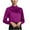 Purple, variant on UAMVSH Women's Long Sleeve Shirts Silk Satin Casual Business Dressy Tops Soft Smooth Mock Neck Blouses for Office Work(X-Large,Yellow)