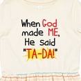 thumbnail image 4 of Inktastic When God Made Me Girls Toddler Dress, 4 of 5