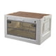 thumbnail image 1 of Caja plegable para acampar, organizadores de armario plegables con luz, cajas de almacenamiento para habitaciones, contenedores de almacenamiento Claro, 1 of 9
