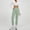 White, variant on ZJXFGS Womens Workout Sets 2 Piece Seamless Yoga Outfits Long Sleeve Zipper Jacket High Waist Leggings Butt Lifting Gym Set Beige L