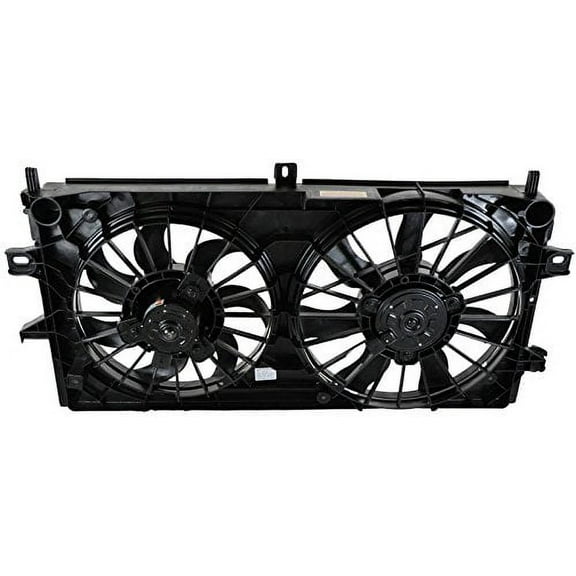 Dual Radiator Cooling Motor Blade Shroud Fan for Impala Monte Carlo 3.5L 3.9L RFA83408 Fits select: 2006-2011 CHEVROLET IMPALA, 2006-2007 CHEVROLET MONTE CARLO